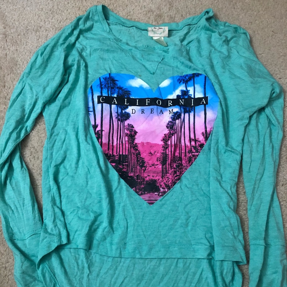 Teal California Shirt